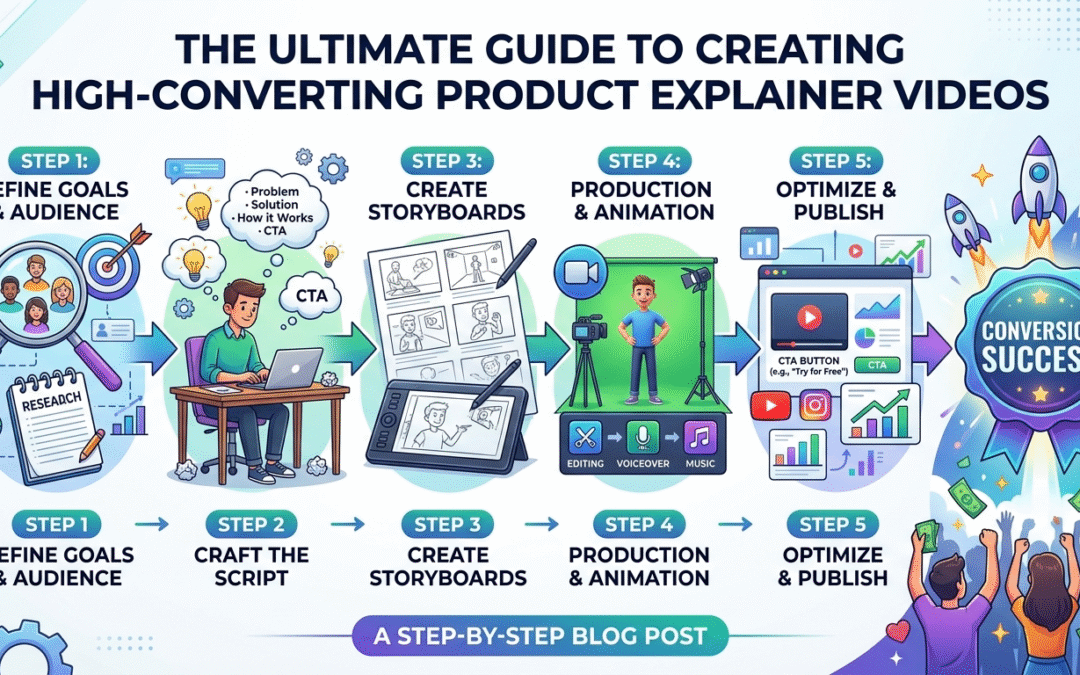 Step-by-Step Guide to Creating a High-Converting Product Explainer Video