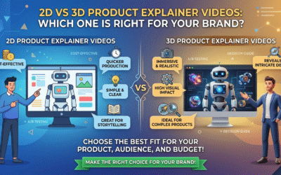 2D vs 3D Product Explainer Videos: Which One is Right for Your Brand?